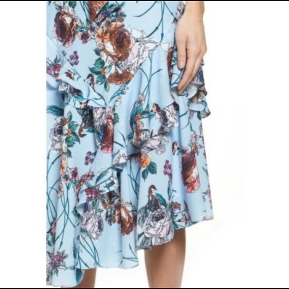 Cooper St. Botanical Asymmetric Ruffle Sundress - Picture 7 of 7